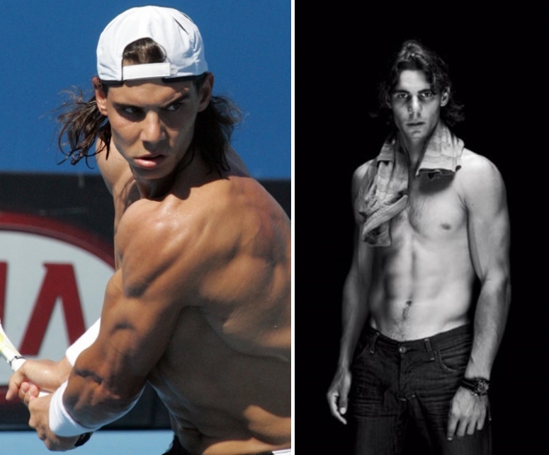 rafael nadal shirtless photos. Rafael Nadal