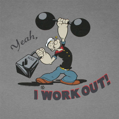 Popeye workout