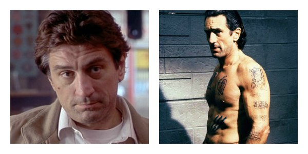 At 48 years old, Robert De Niro transformed his middle-aged shlub of a body...